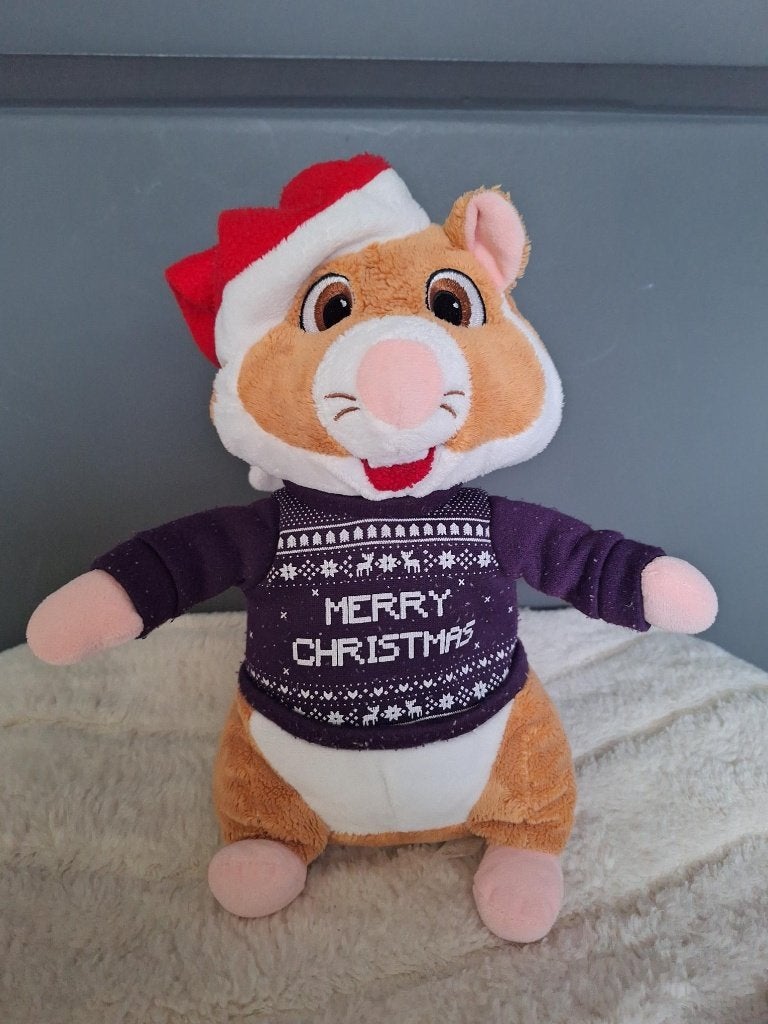 AH hamster merry christmas, Albert Heijn, Overige typen, Ophalen of Verzenden, Zo goed als nieuw