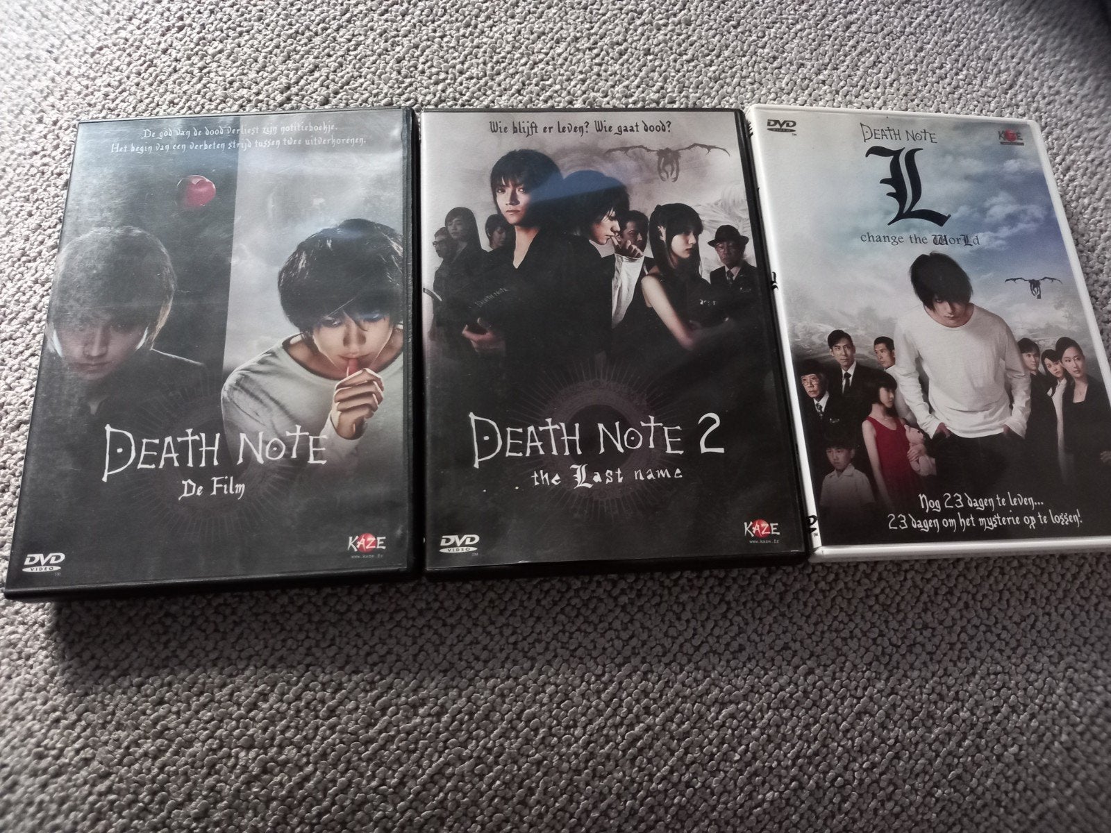 Death note trilogie, Vanaf 16 jaar, Nederlands, Ophalen of Verzenden, Zo goed als nieuw