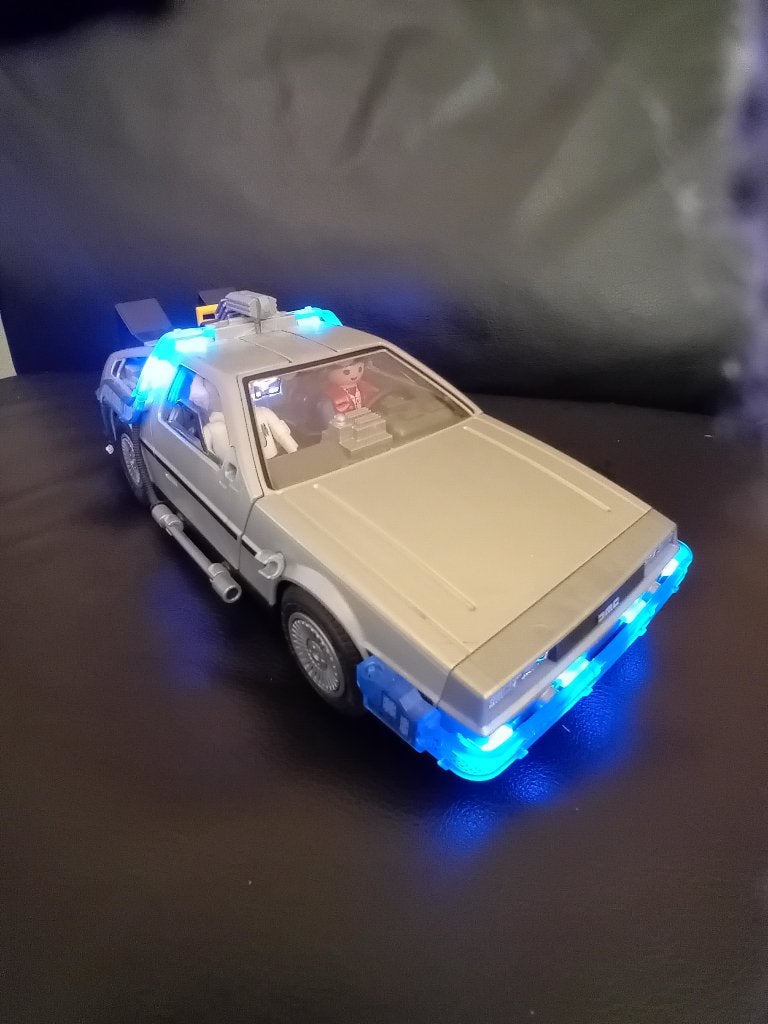 Playmobil Back to the Future DeLorean uit 2020, Gebruikt, Complete set, Overige typen, Ophalen of Verzenden