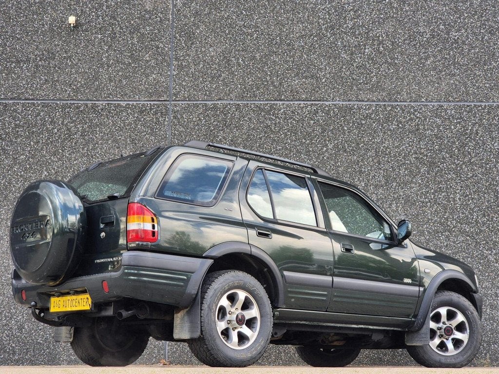 Opel Frontera 3.2 V6 4x4/1e Eig/206 PK/S.Dak/Trekhaak/Nw Apk, Auto's, Opel, Gebruikt, Leder, Handgeschakeld, Vierwielaandrijving