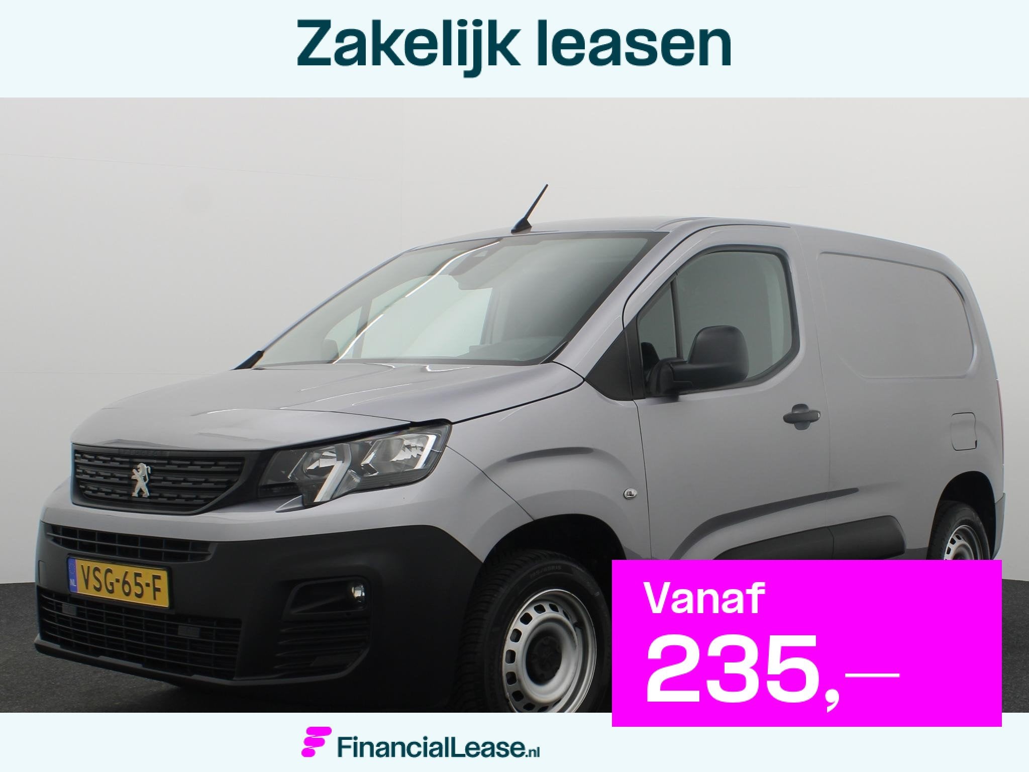 Peugeot Partner 1.5 BlueHDi 100 S&S L1 3 PERS / CARPLAY / NA, Voorwielaandrijving, Gebruikt, Euro 6, 4 cilinders