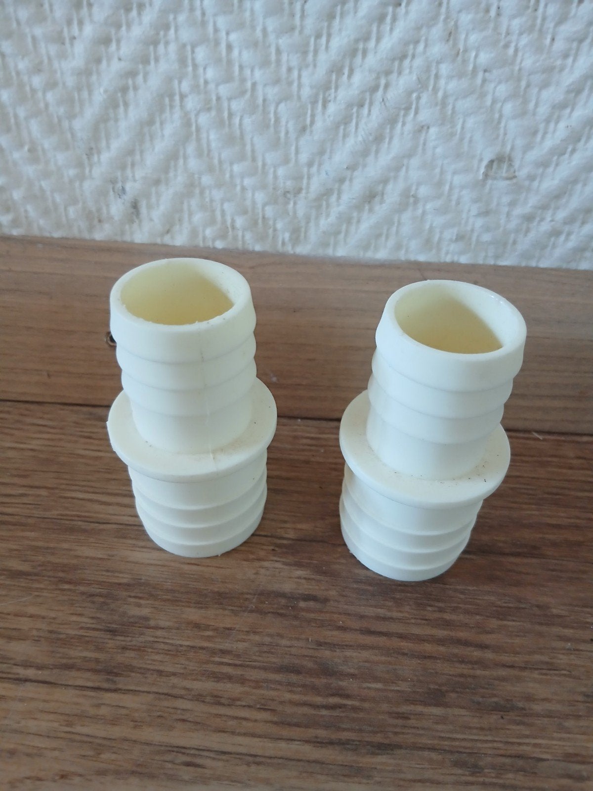 2x verbinding pijpje van 32 mm naar 36 mm, Tuin en Terras, Ophalen of Verzenden, Zo goed als nieuw