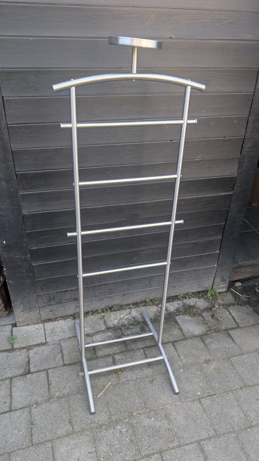 Ikea Grundtal kledingrek / kleerstandaard (15386), Ophalen, Gebruikt, Metaal, Staande kapstok