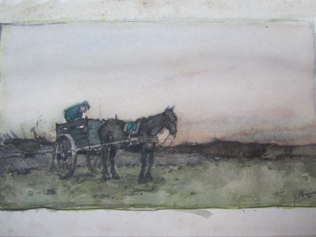 Ype Wenning  1879 - 1959, Antiek en Kunst, Kunst | Schilderijen | Klassiek, Ophalen of Verzenden