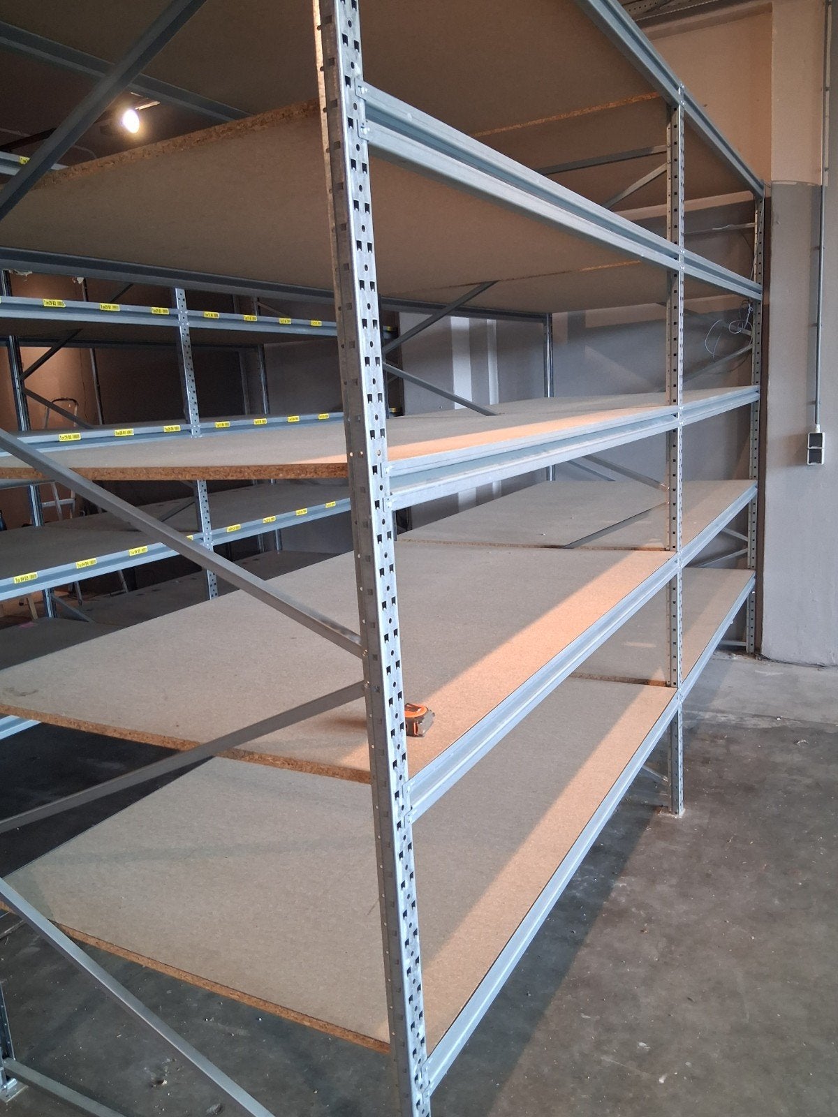 verschillende stelling kasten legbordstelling, Ophalen
