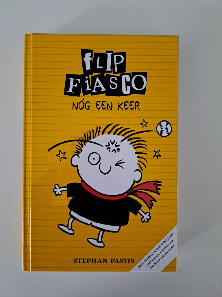 Flip Fiasco Nóg één keer Deel 3 - Stephan Pastis, Ophalen of Verzenden, Zo goed als nieuw, Stephan Pastis, Fictie algemeen