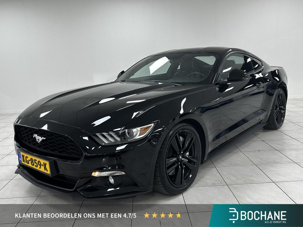 Ford Mustang Fastback 2.3 EcoBoost NAVIGATIE | ACHTERUITRIJC, Auto's, Achterwielaandrijving, Gebruikt, Met garantie (alle), 4 stoelen