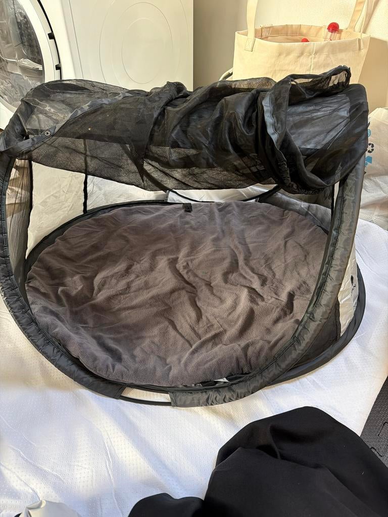 Deryan Baby Luxe Reisbedje tent- Compact en Draagbaar, Caravans en Kamperen, Tenten, Ophalen of Verzenden, Zo goed als nieuw