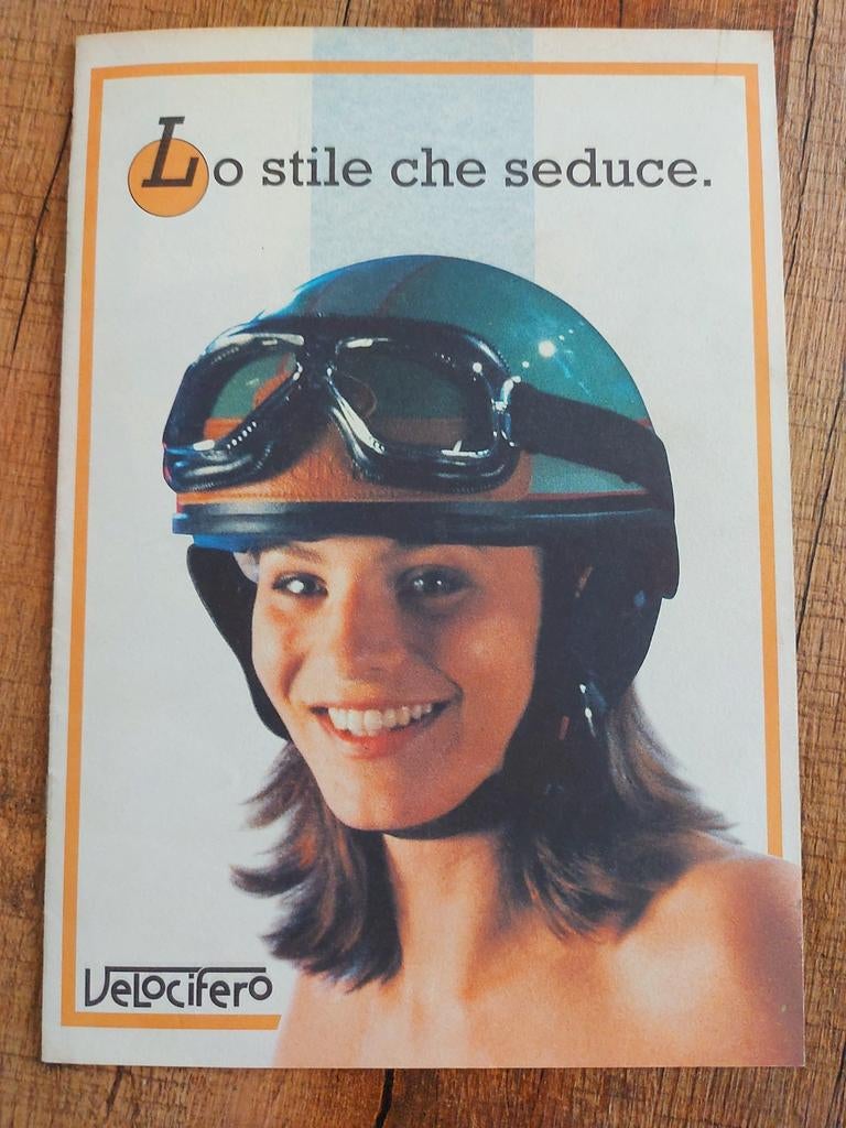 Velocifero brom scooter Italiaanse folder, Ophalen of Verzenden, Zo goed als nieuw