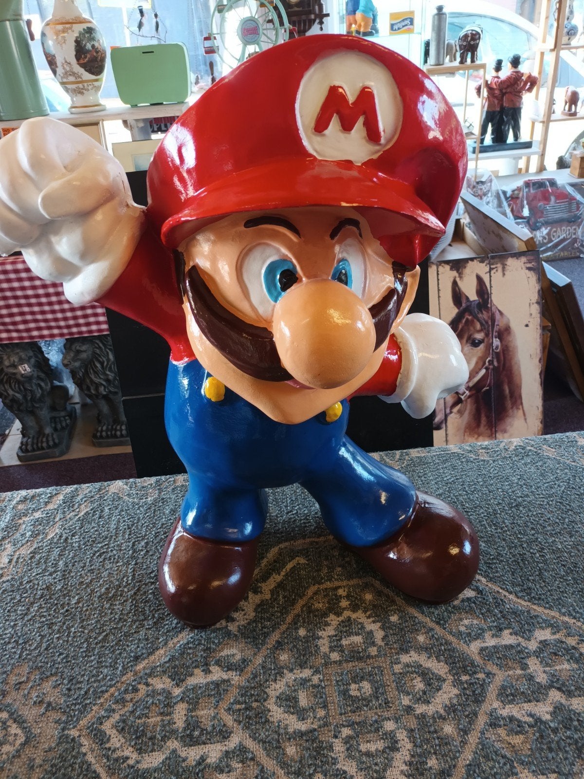 Groot beeld van super Mario, Ophalen, Nieuw