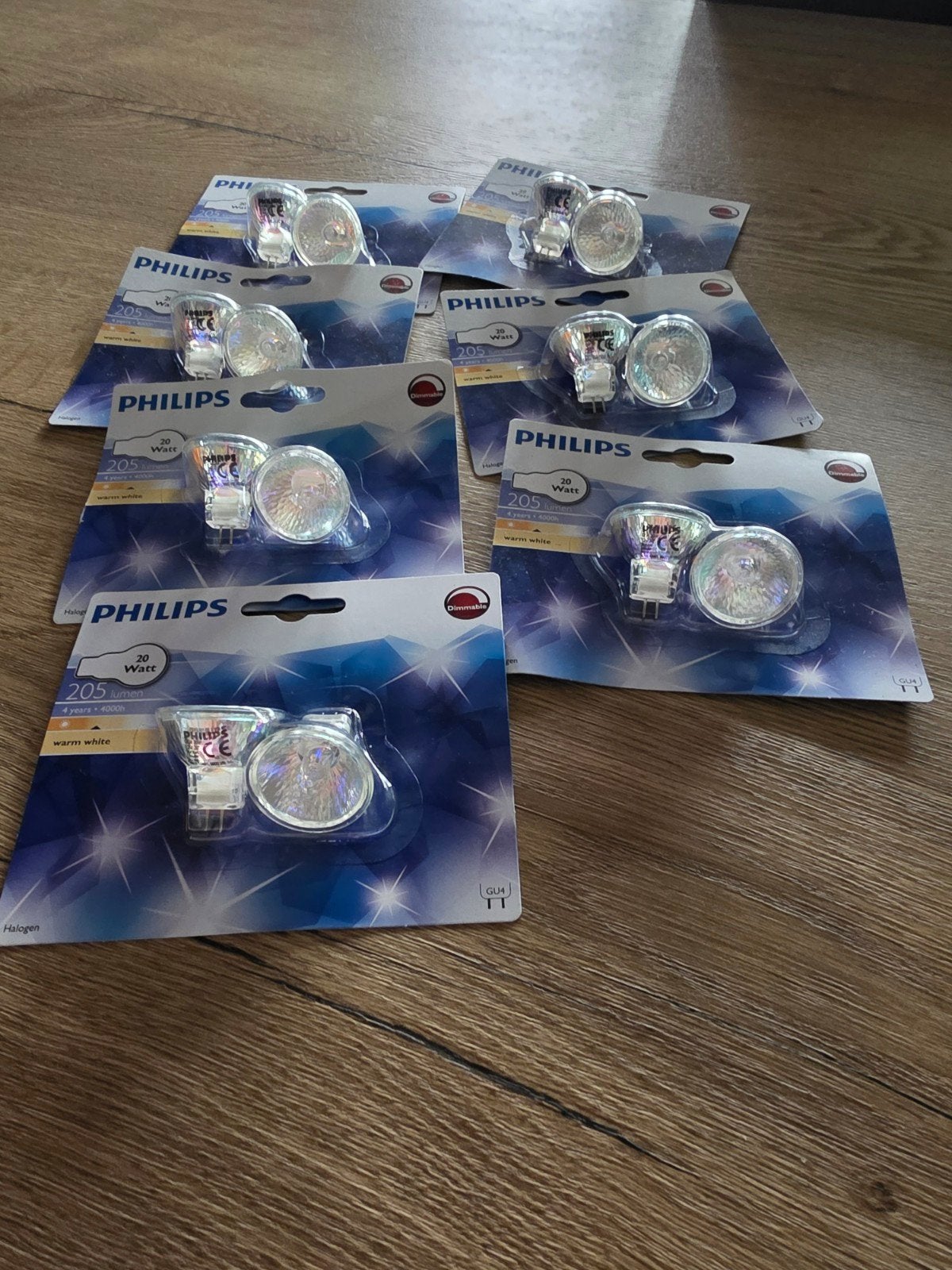 te koop halogeen spotjes (gu4)  nieuw in verpakking, Ophalen of Verzenden, Nieuw