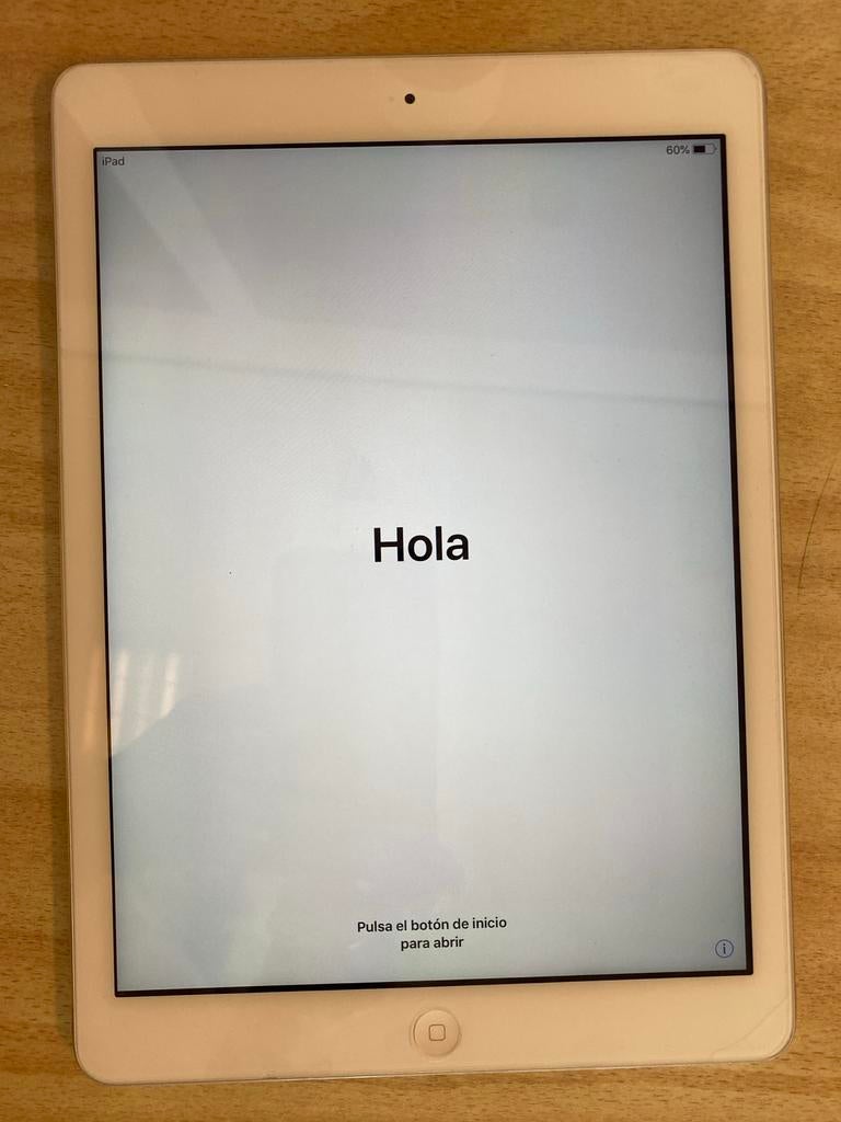 Apple iPad air (A1474) 16GB Wi-Fi Zilver, Gebruikt, Apple iPad, 16 GB, Wi-Fi