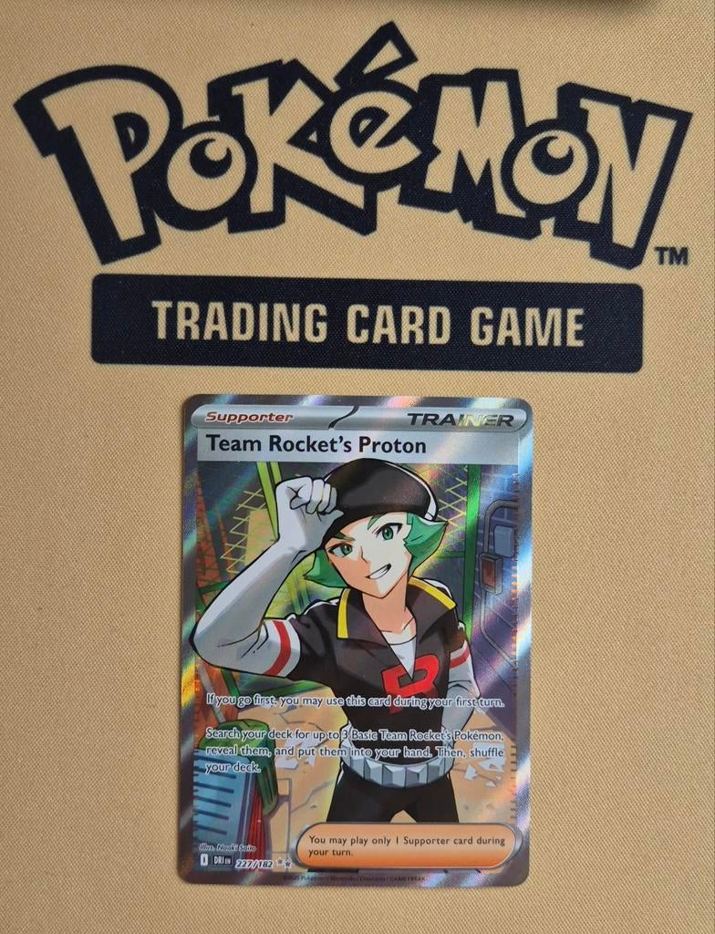 Team Rocket's Proton 227/182☆☆ (DRI) (2025), Verzenden, Zo goed als nieuw, Losse kaart, Foil