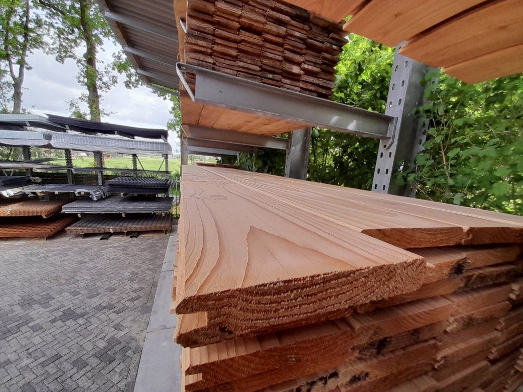 Douglas Blokhutprofielplanken, 28x195cm. Diverse lengtes (*), Ophalen of Verzenden, Nieuw