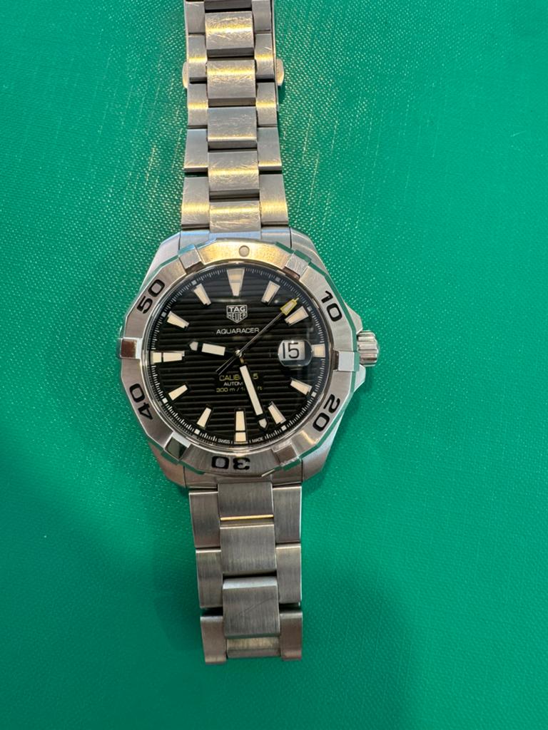 Tag Heuer Aquaracer, Staal, Gebruikt, Staal, Polshorloge