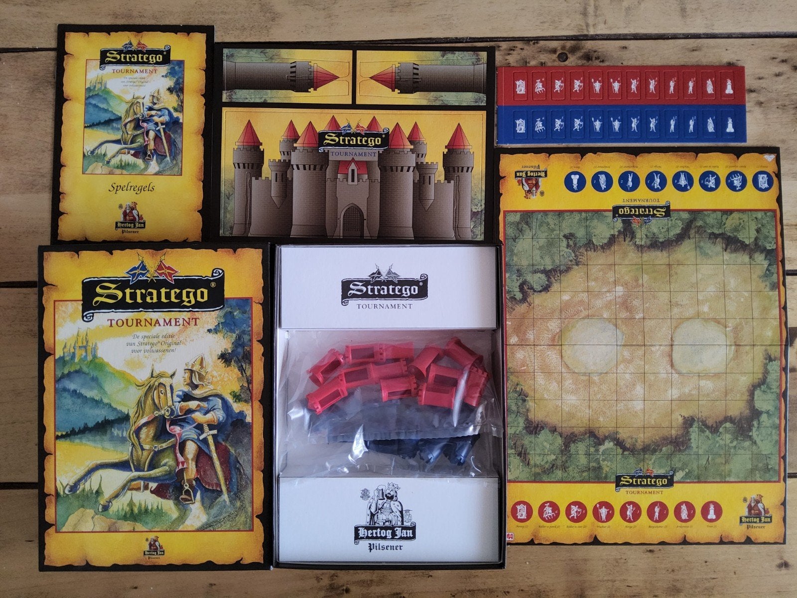 Stratego Tournament Bordspel - Hertog Jan Editie, Ophalen, Een of twee spelers, Zo goed als nieuw, Hertog Jan