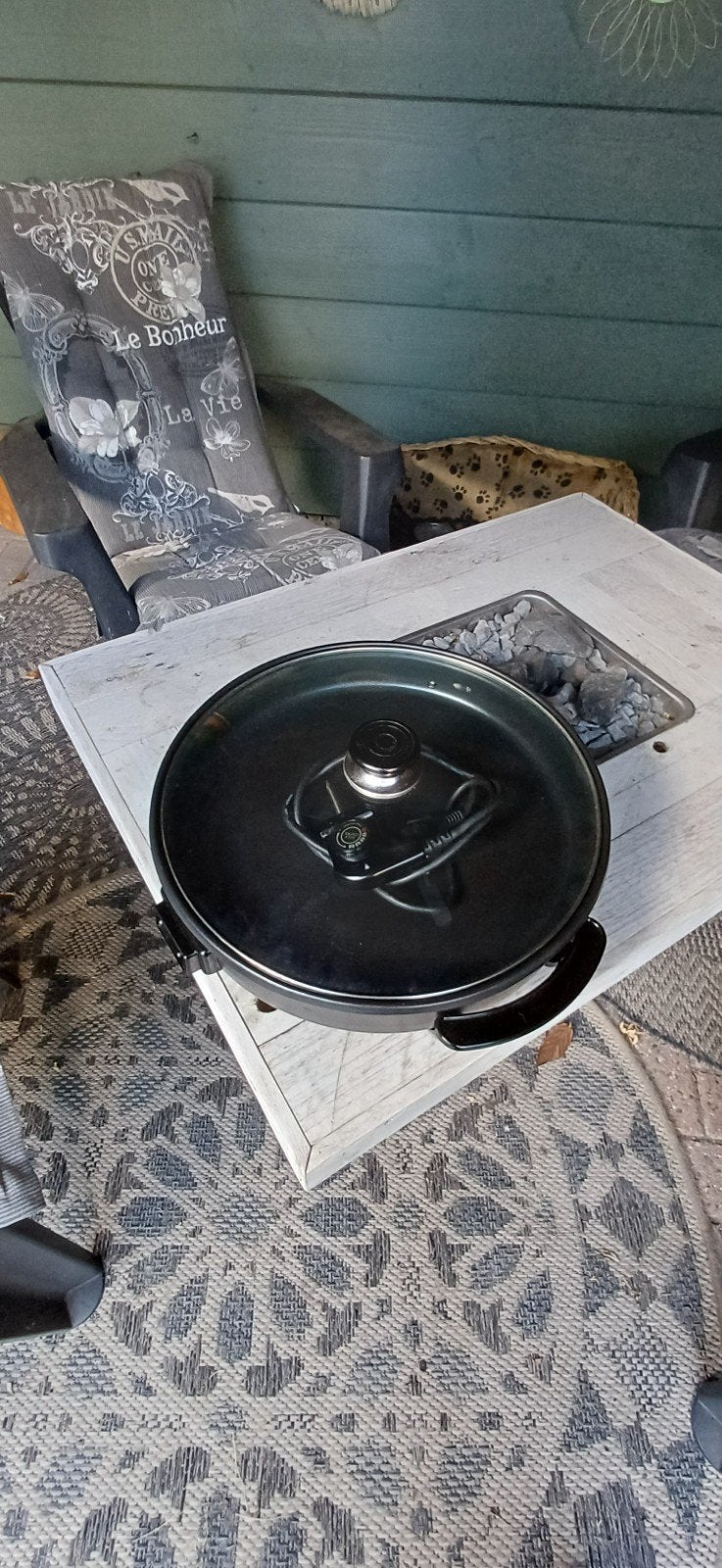Elektrische Pizza Pan - Perfect voor Pizza en Meer!, Ophalen, Zo goed als nieuw