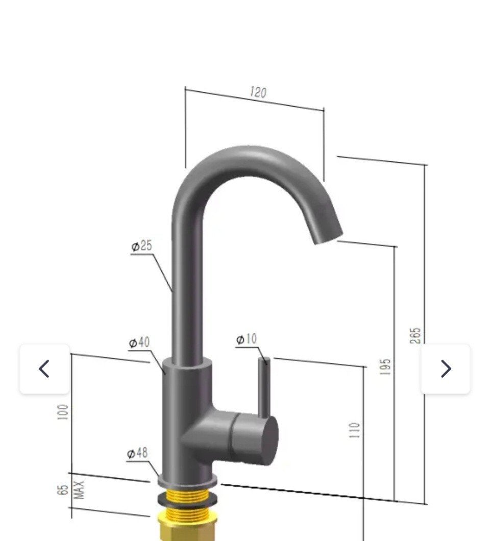 Saniclear Exclusive 304-RVS Matrix wastafelkraan (2 stuks), Ophalen of Verzenden, Nieuw, Rvs, Kraan