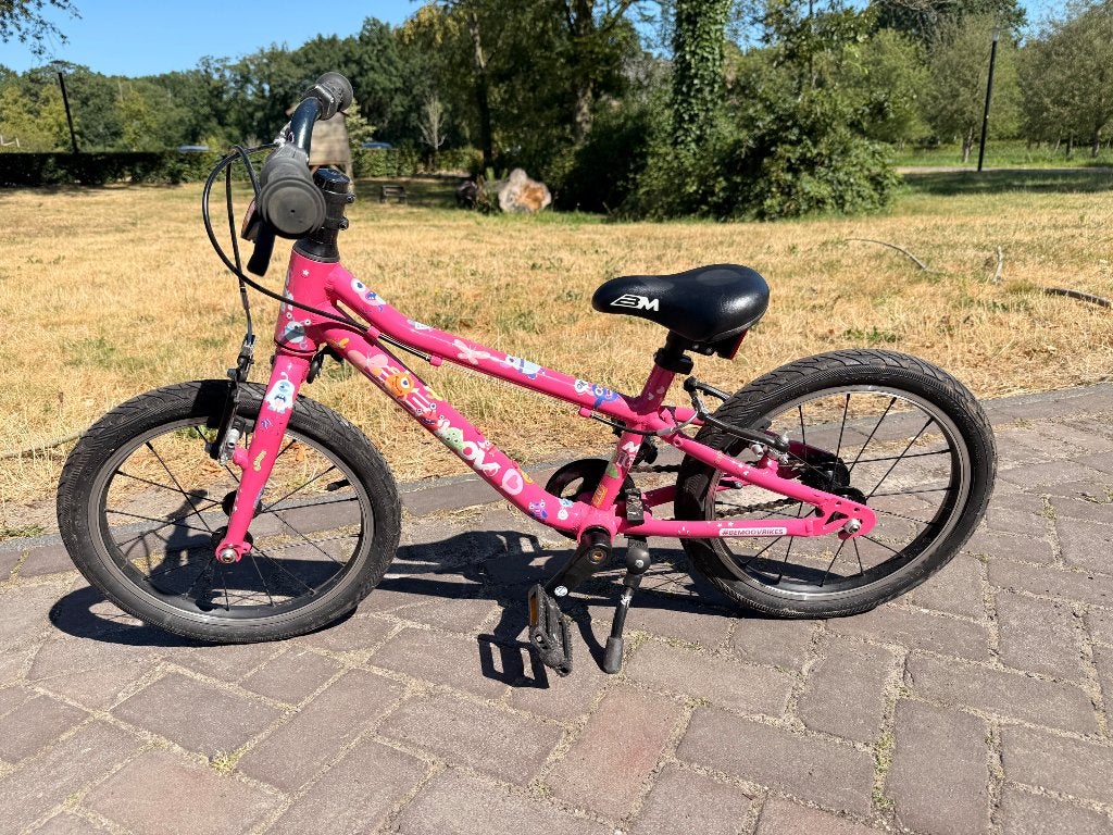 Bemoov kinderfiets 16 inch, Ophalen, 16 tot 20 inch, Gebruikt, Schijfrem