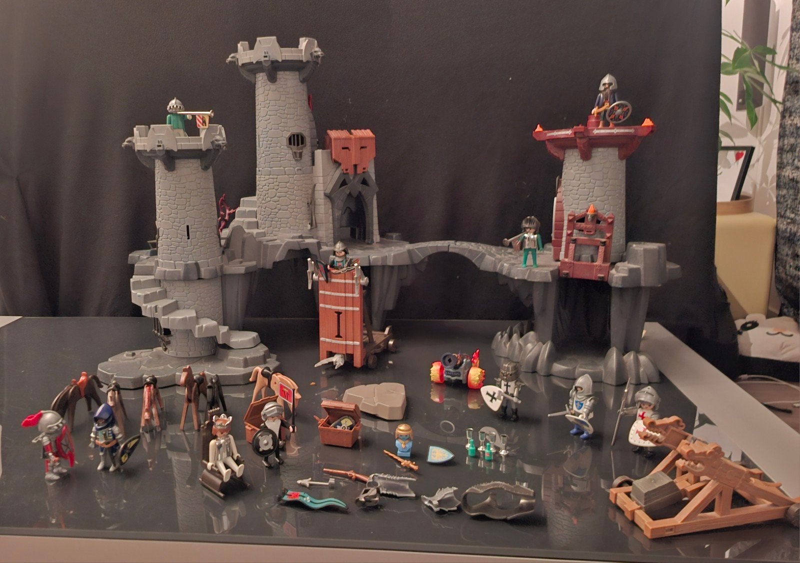 Playmobil Kasteel met Ridders, Ophalen, Gebruikt