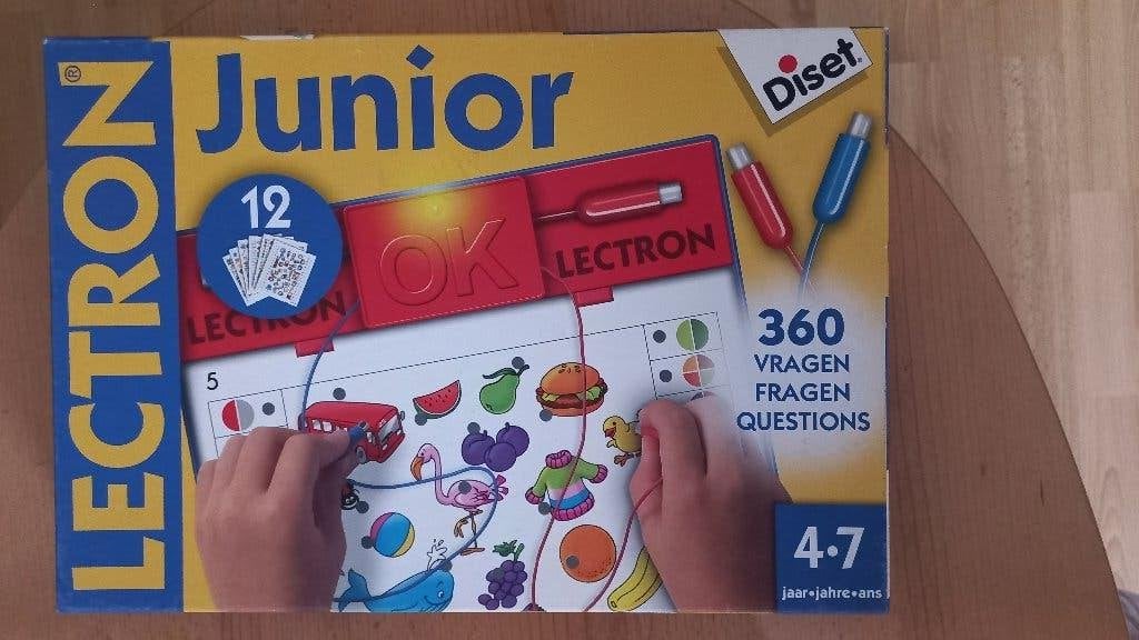 Leerzaam Interactive quiz junior van 4 -7 jaar met licht, Ophalen of Verzenden, Zo goed als nieuw, Met licht