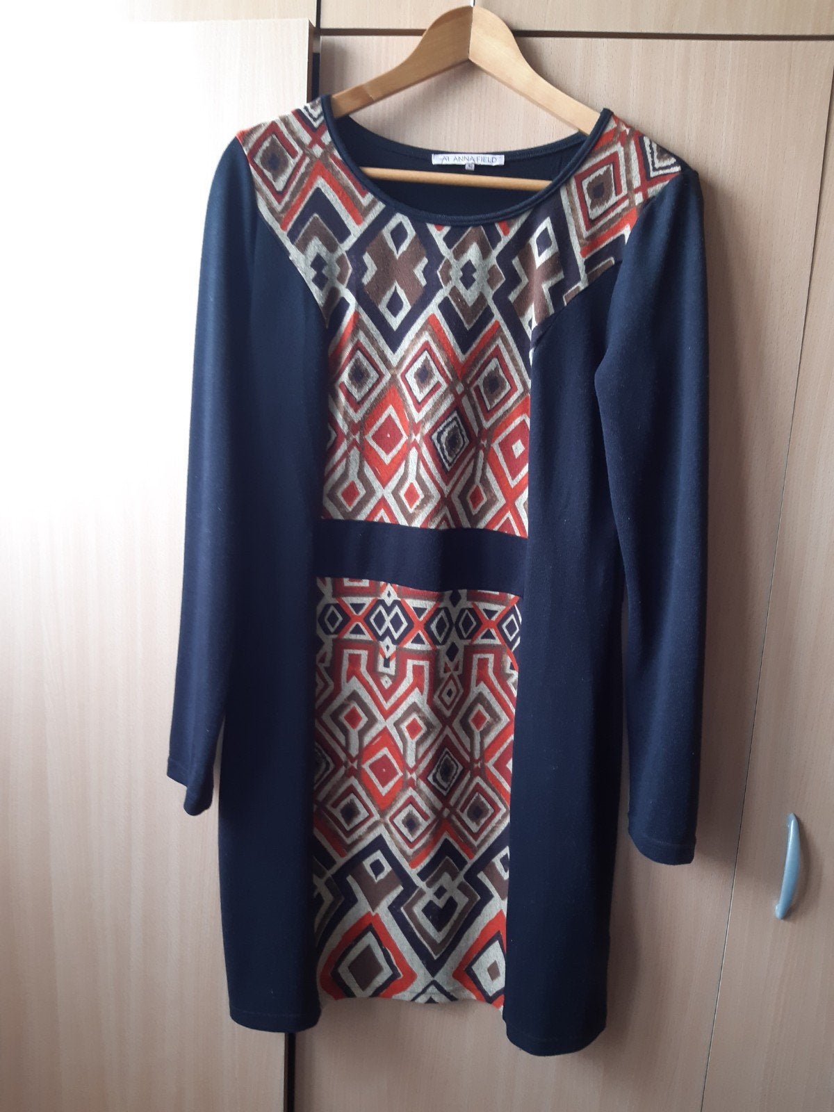 Warme Anna Field jurk voor herfst/winter - Maat 42, Kleding | Dames, Anna Field, Meerkleurig, Maat 42/44 (L), Ophalen of Verzenden