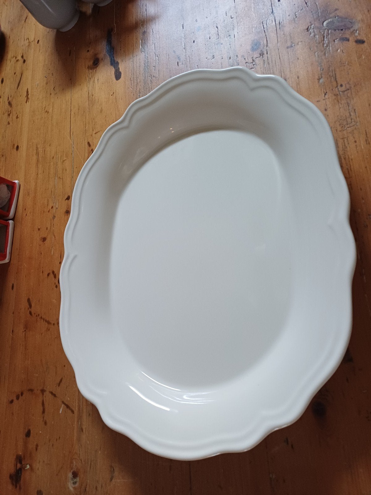 Grote Schaal voor Hapjes, Huis en Inrichting, Keuken | Servies, Ophalen of Verzenden, Aardewerk, Overige stijlen, Schaal of Schalen