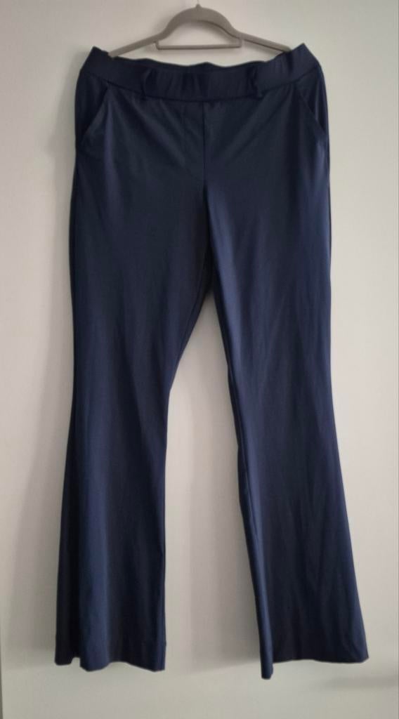 Nicolette Kluijver flairbroek blauw, Blauw, Ophalen of Verzenden, Zo goed als nieuw, Lang