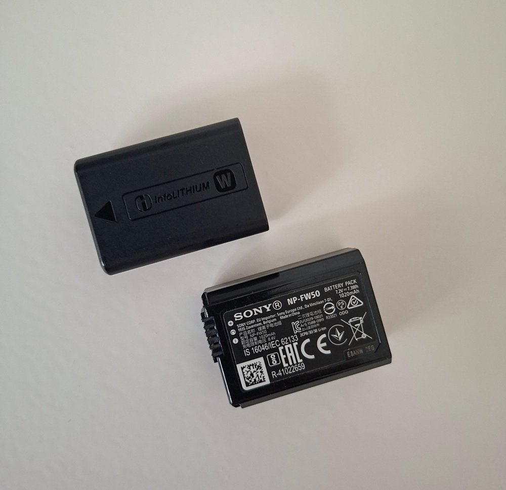 Originele Sony accu NP-FW50, Ophalen, Zo goed als nieuw, Sony, Accu