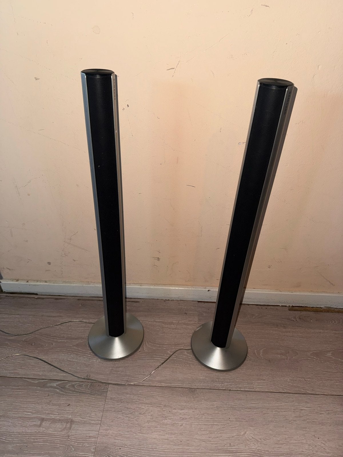 Samsung PS-ES7-1 Front Speaker Systeem - Zilver/Zwart, Ophalen of Verzenden, Gebruikt
