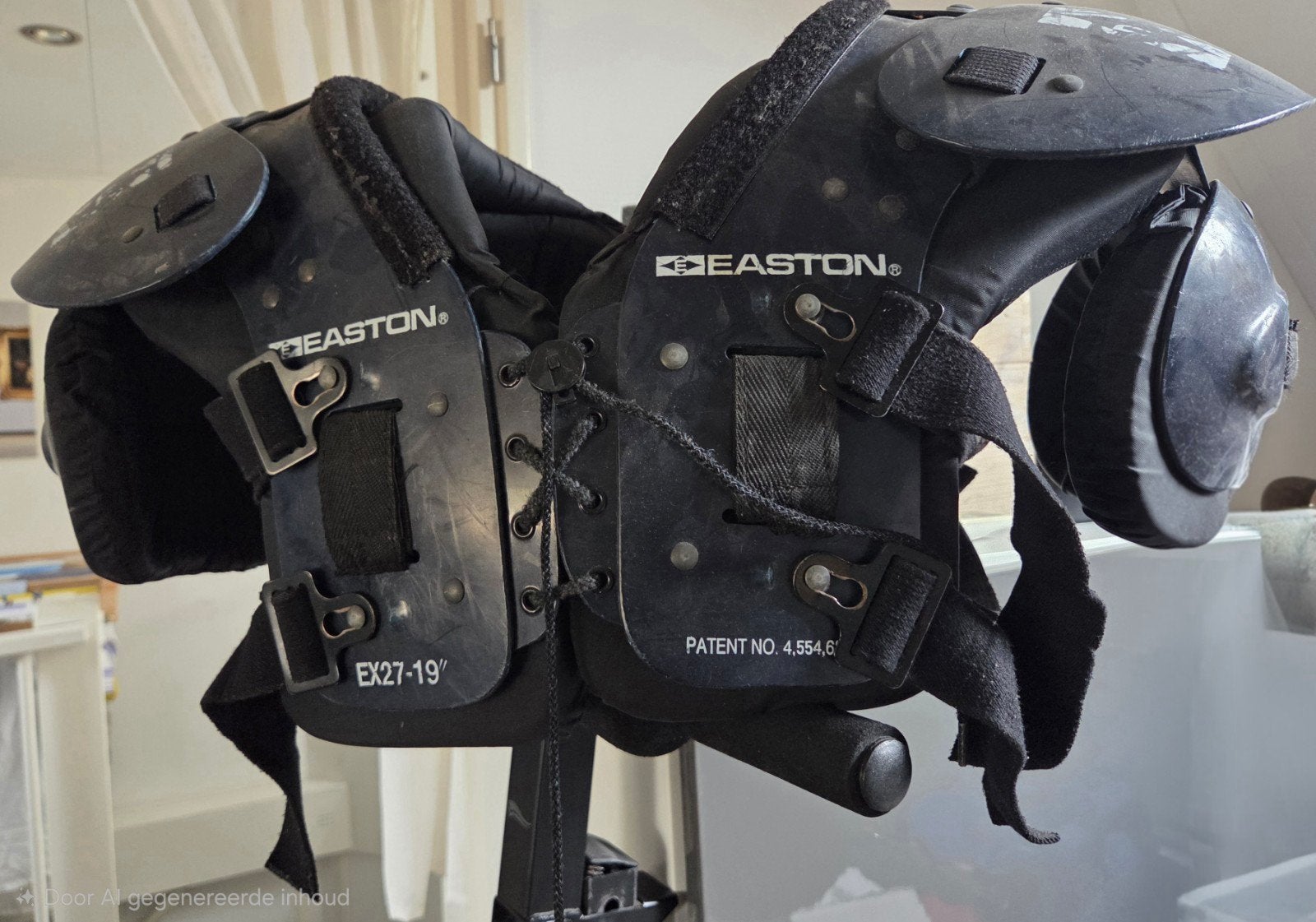 Easton shoulderpads, american football, Sport en Fitness, Overige Sport en Fitness, Ophalen of Verzenden, Gebruikt