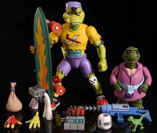 TMNT TOON | MONDO GECKO - Turtles-Turtel Neca, Ophalen of Verzenden, Zo goed als nieuw
