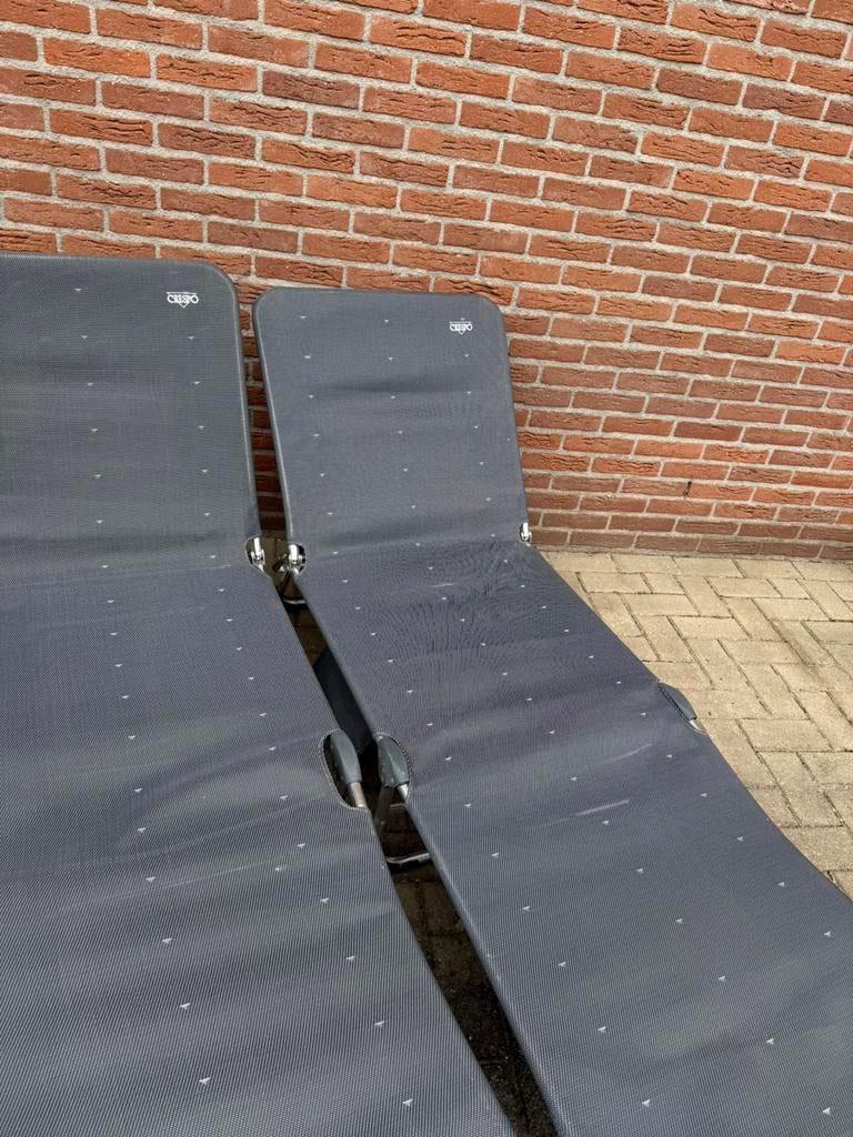 Crespo Ligbedden 2 stuks, Caravans en Kamperen, Kampeermeubelen, Ophalen, Zo goed als nieuw, Overige