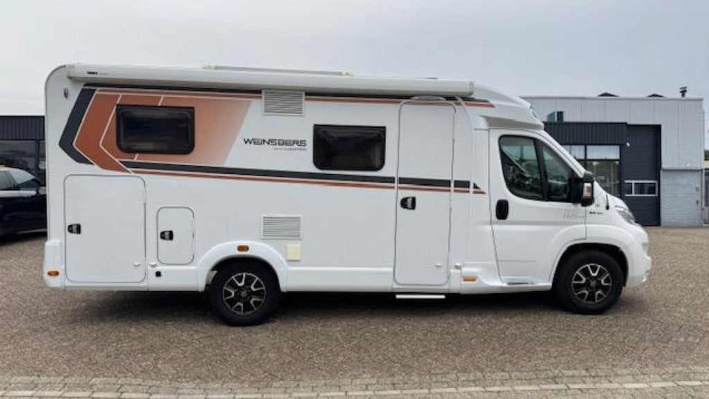 Weinsberg CaraCompact Pepper 600 MEG 165pk|luchtvering|Zonne, Caravans en Kamperen, Ringverwarming, Fiat, Tot en met 2, 6 tot 7 meter