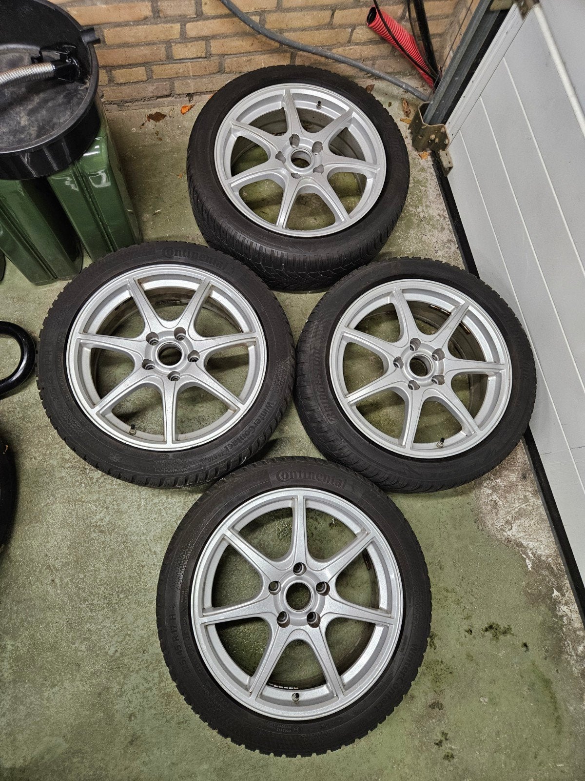 Winterbanden op velg Toyota Corolla 2019, Auto-onderdelen, Ophalen, Gebruikt, Banden en Velgen, 17 inch