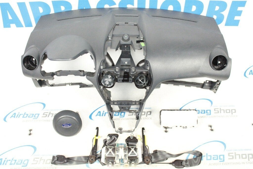 Airbag set - Dashboard zwart Ford Ka (2008-heden), Gebruikt, Ophalen of Verzenden