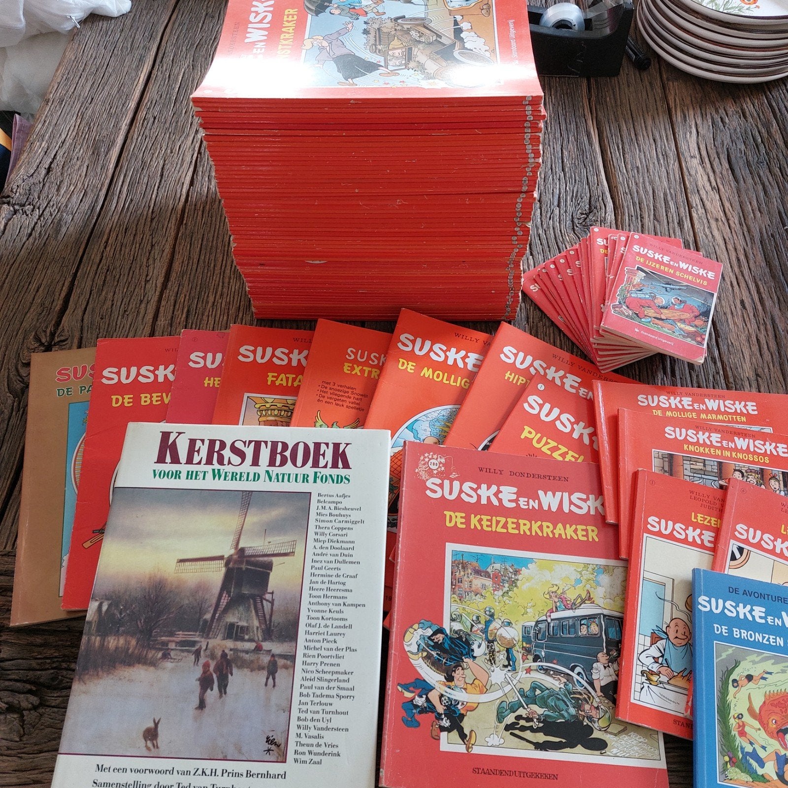 Verzameling 85 x serie Suske en Wiske + extra uitgaven, Meerdere stripboeken, Ophalen of Verzenden, Gelezen, Willy Vandersteen