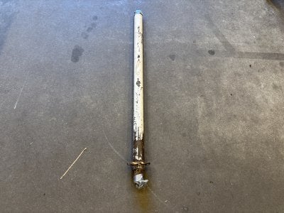 Schroefaskoker 30mm 100cm, Niet ingevuld, Gebruikt, Niet ingevuld, Niet ingevuld
