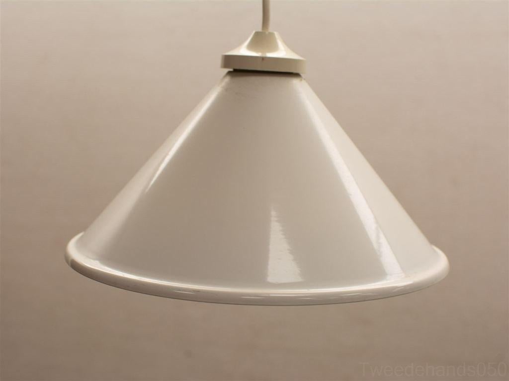 witte hanglamp 28877, Ophalen of Verzenden, Gebruikt, Kunststof