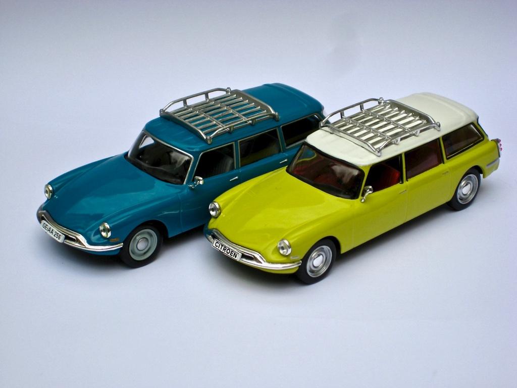Citroen ID 19 Break 1960 Whitebox of Solido (Ixo) 1:43, Ophalen of Verzenden, Nieuw, Auto, Solido