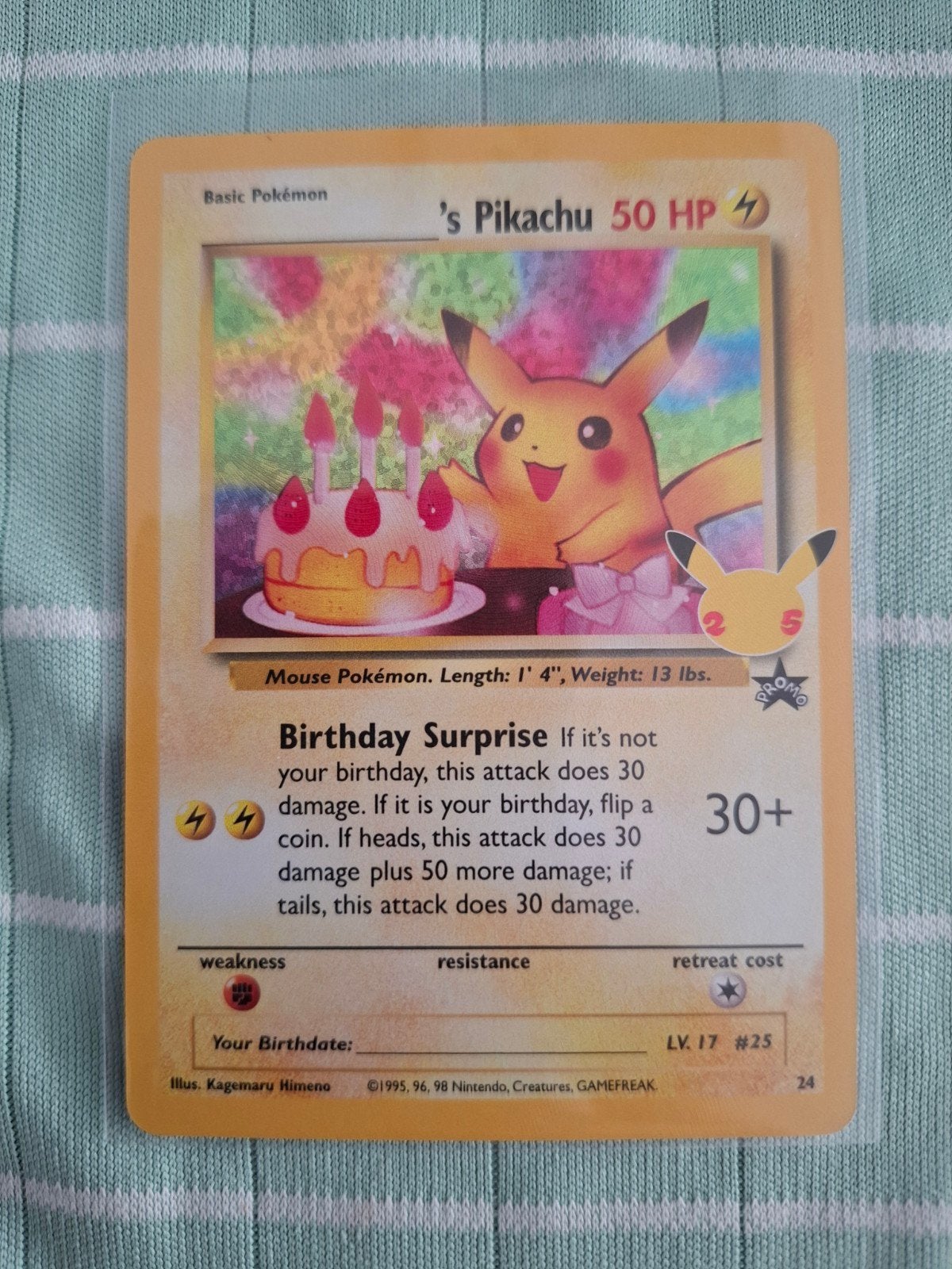 .......'s Pikachu 24, Ophalen of Verzenden, Zo goed als nieuw