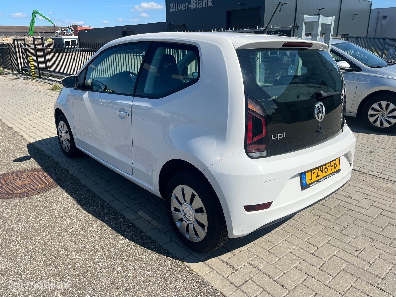 Volkswagen Up! 1.0 BMT I 3 Drs I Airco I Centraal l, Stof, Gebruikt, Met garantie (alle), Wit