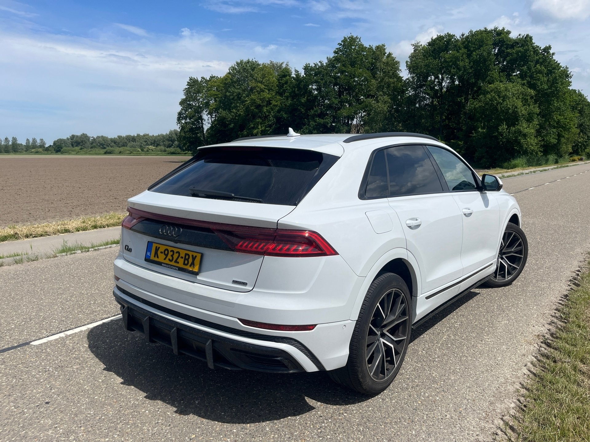 Audi Q8 55 TFSI Black and White Edition, Auto's, Gebruikt, Euro 6, 2995 cc, Vierwielaandrijving