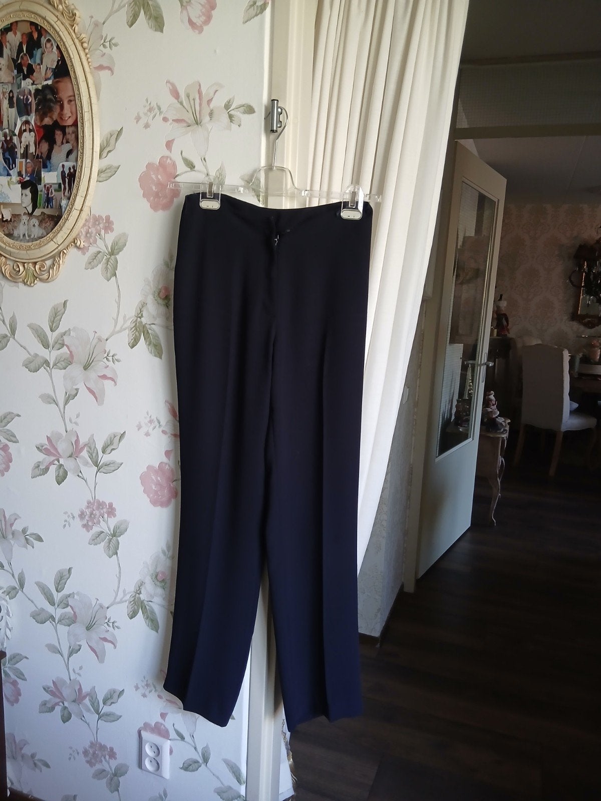 Witteveen Diep Donkerblauwe Pantalon Maat 36/38 ZGAN, Kleding | Dames, Maat 38/40 (M), Blauw, Ophalen of Verzenden, Zo goed als nieuw