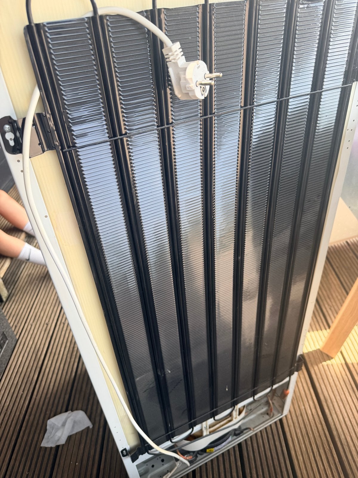 TEAB Smeg (inbouw)Koelkast - 124 cm hoog, Gebruikt, 100 tot 150 liter, 45 tot 60 cm, Met vriesvak