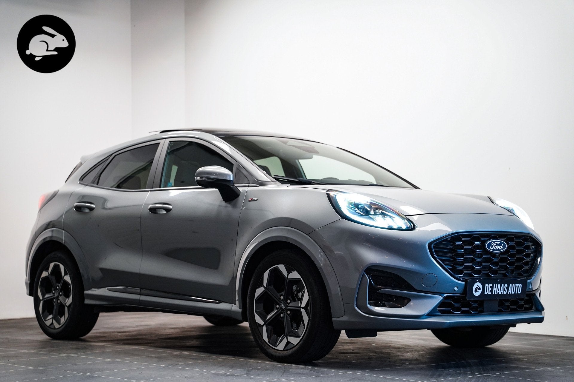 Ford Puma 1.0 155pk Hybrid ST-Line X|Pano dak|Trekhaak|Leder, Auto's, Zwart, 155 pk, 3 cilinders, SUV of Terreinwagen