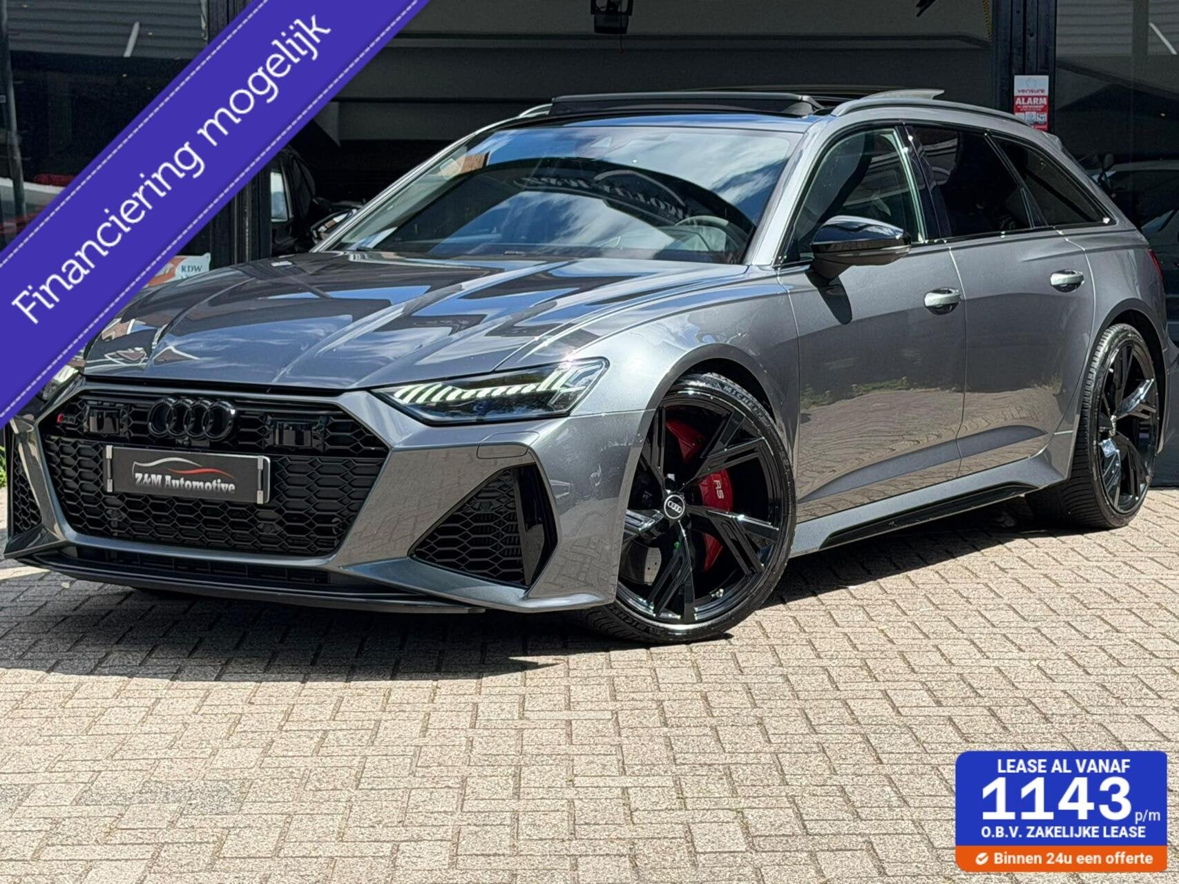 Audi RS6 Quattro Headup*Soft*Aut*Navi*Matrix*Pano*InclBTW*, Gebruikt, 600 pk, RS6, Leder