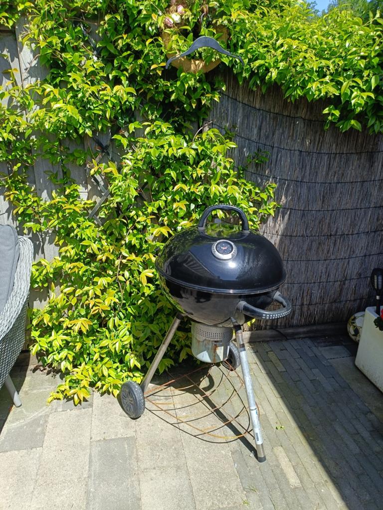 Tenneker BBQ 58 cm met temperatuurmeter - Goede staat, Ophalen of Verzenden, Gebruikt, Tenneker