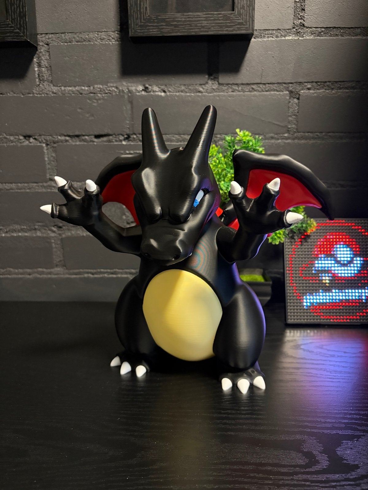 Shiny Charizard Figuur - 25CM+ - Figure 3D, Verzamelen, Poppetjes en Figuurtjes, Ophalen of Verzenden, Nieuw