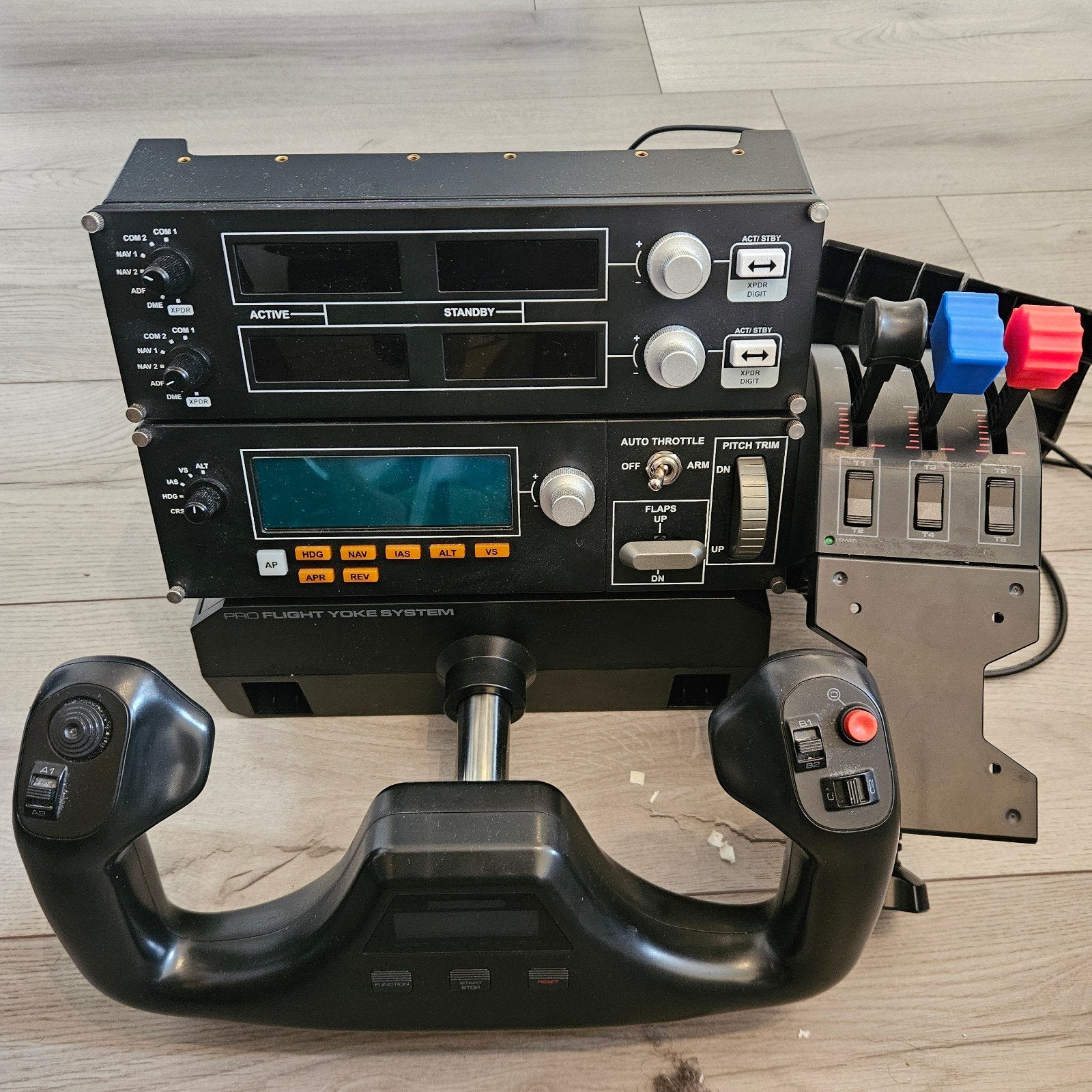 Logitech G Saitek Pro Flight Simulator Set, Ophalen of Verzenden, Overige merken, Gebruikt